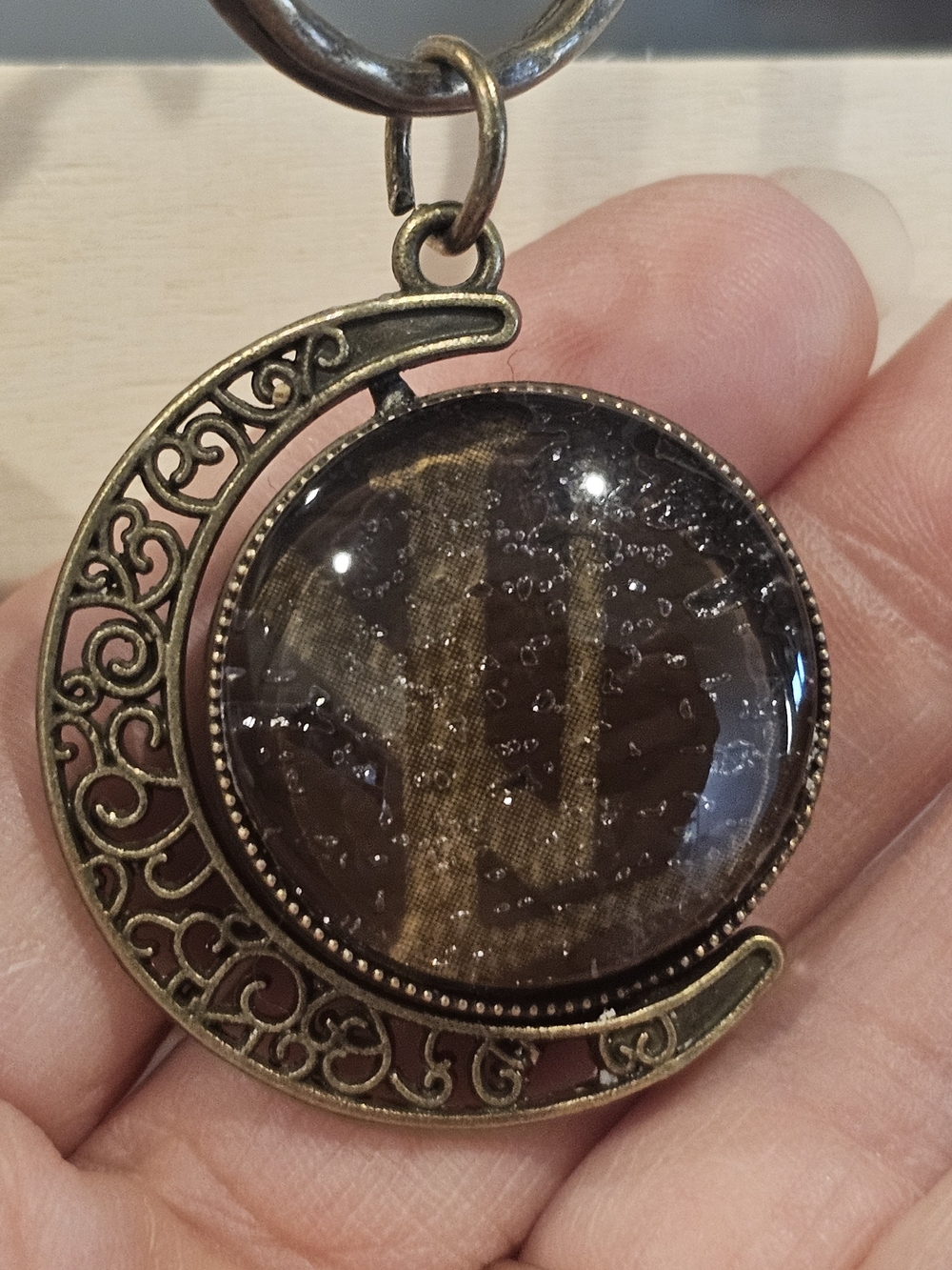 Louis Vuitton Piece In Pendant On Keychain/Bag Charm